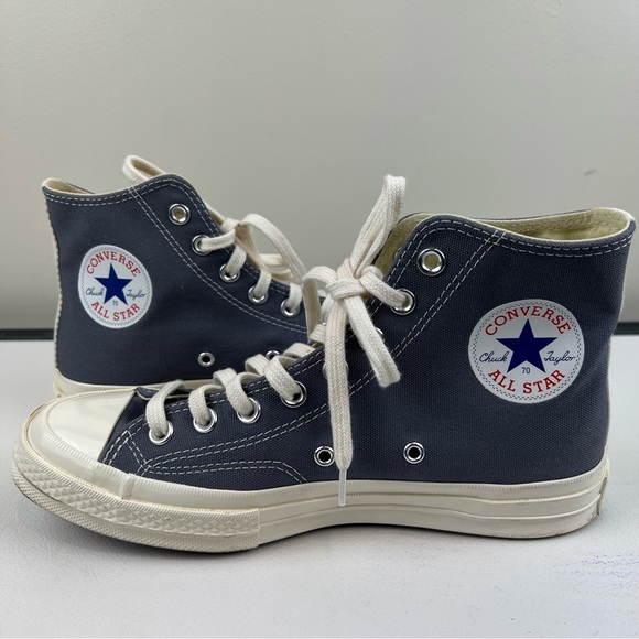Converse x Comme des Garçons PLAY Chuck 70, women’s 9 / mens 7 - Picture 5 of 12